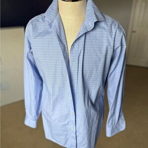Polo Ralph Lauren Light Blue Plaid Dress Shirt